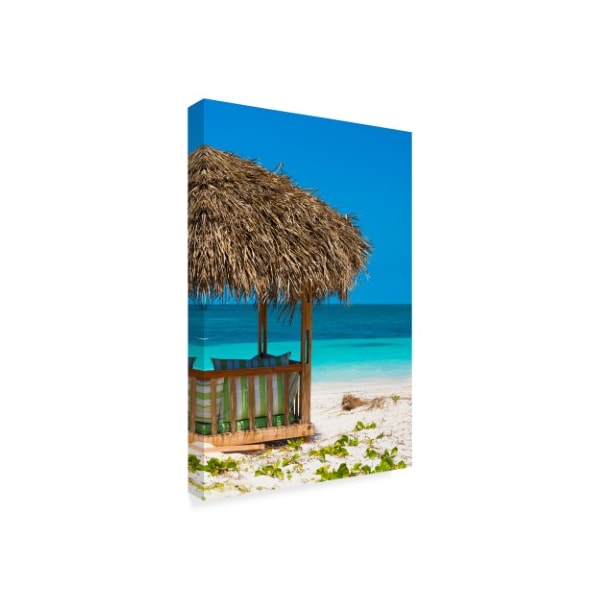 Philippe Hugonnard 'Beach Hut II' Canvas Art,30x47